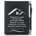 Bloc de notițe A7 cu pix, Domnul te va pazi!